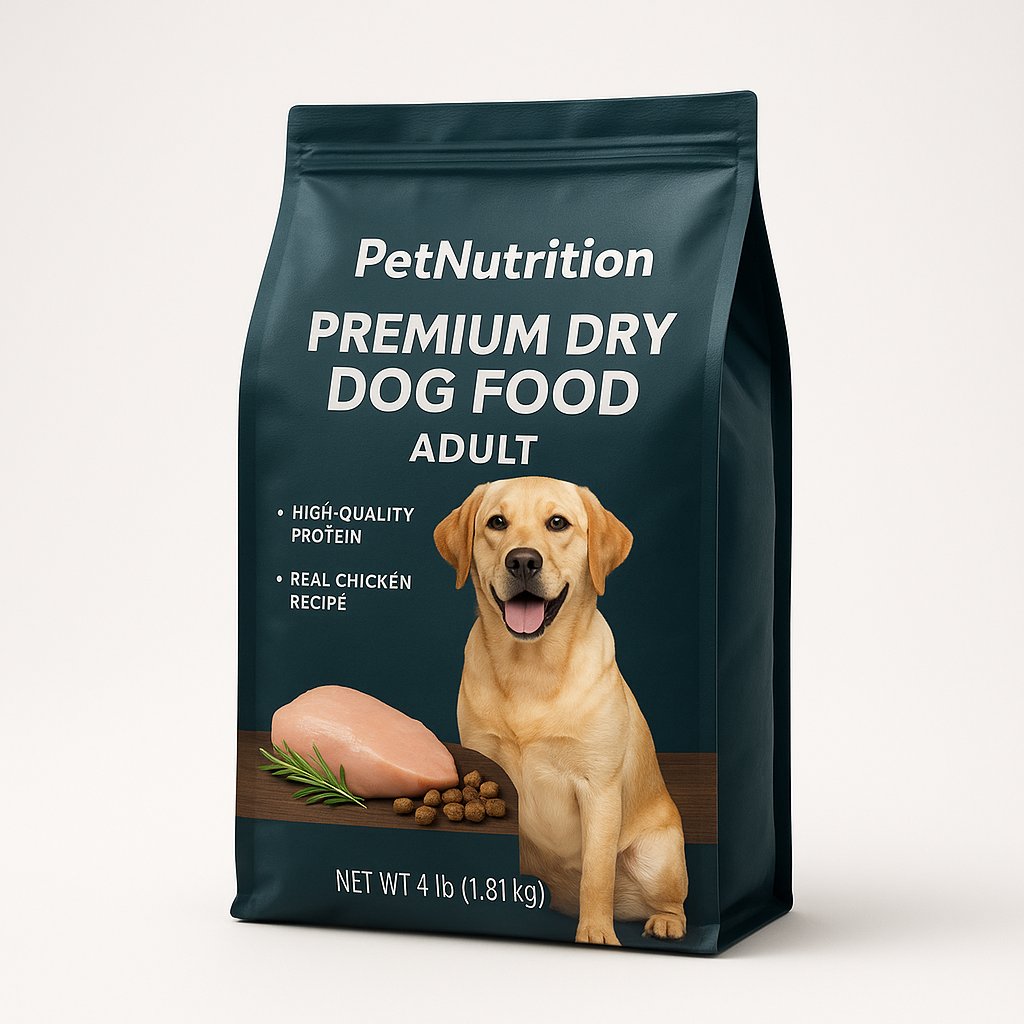 Premium Dry Dog Food - Adult